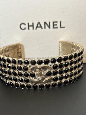 CHANEL Cuff Bracelet, S